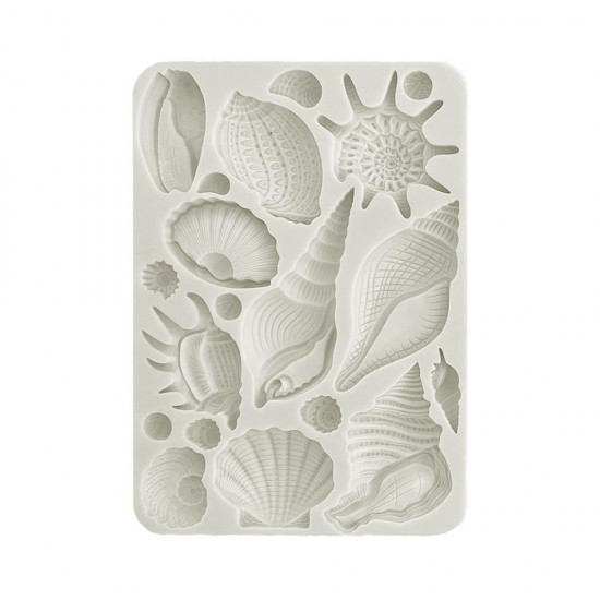 Stamperia - Moule en silicone collection Sea Land «Shells» 